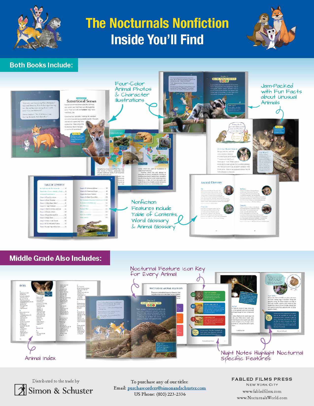 Nonfiction Book Features